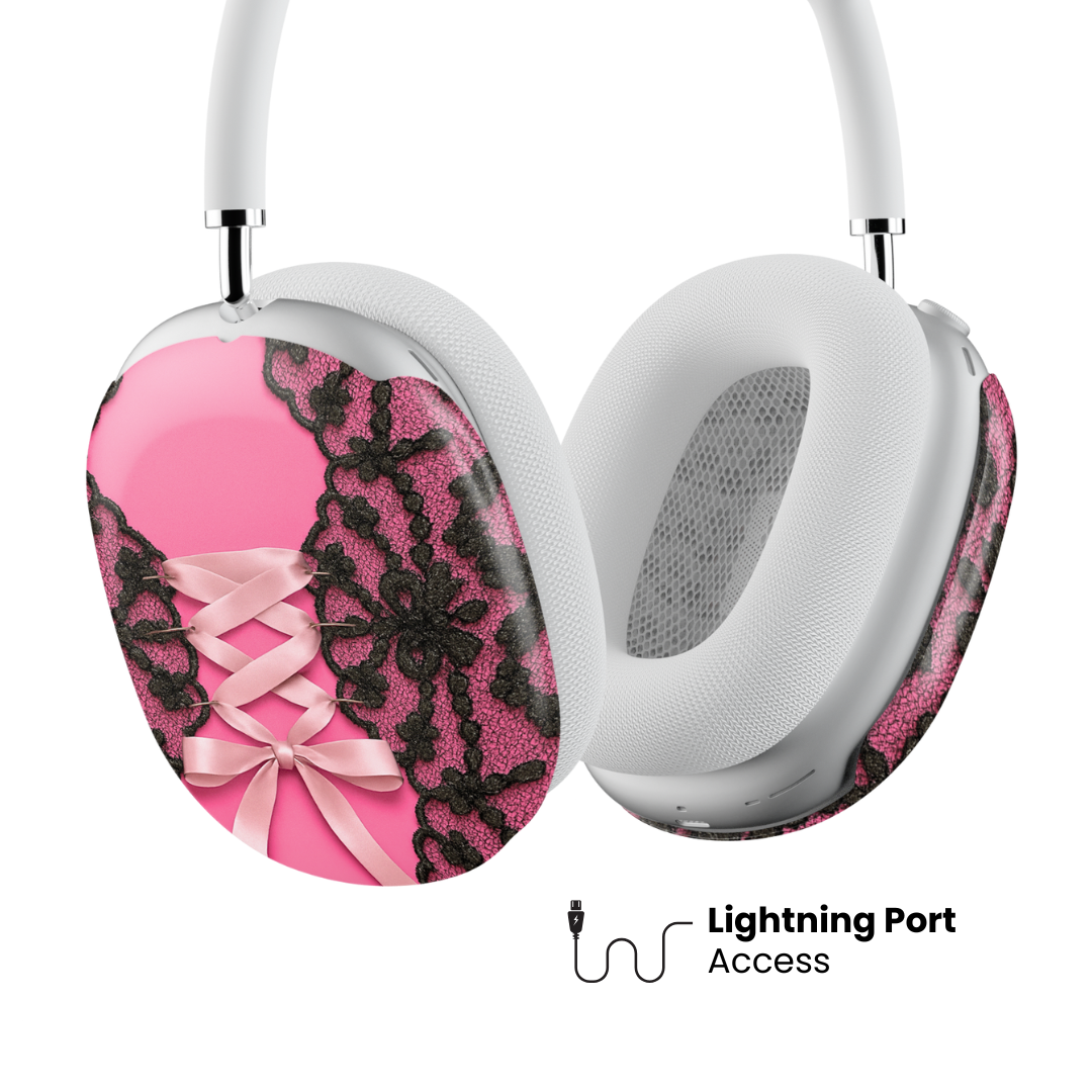 Pink Corset AirPod Max Case