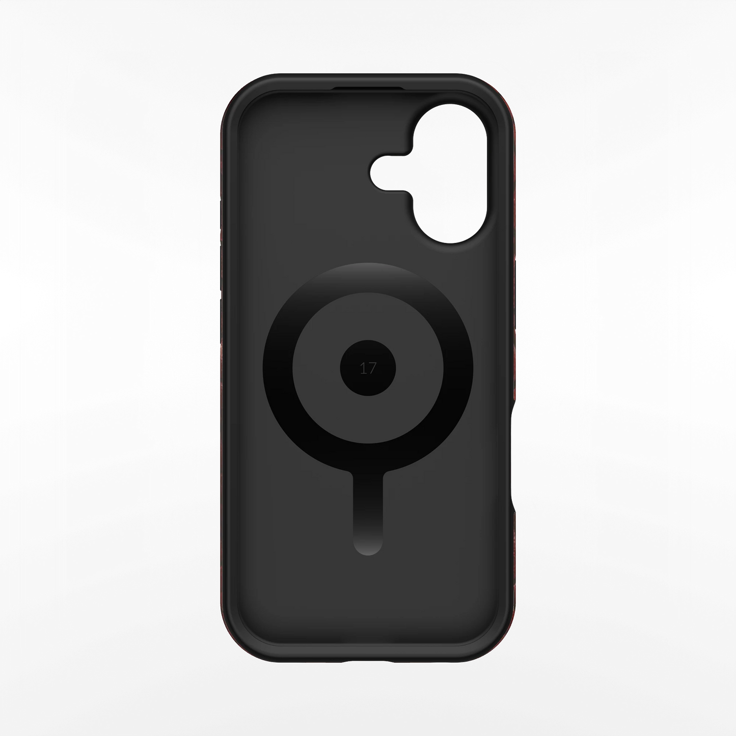 Crimson Depth iPhone Case