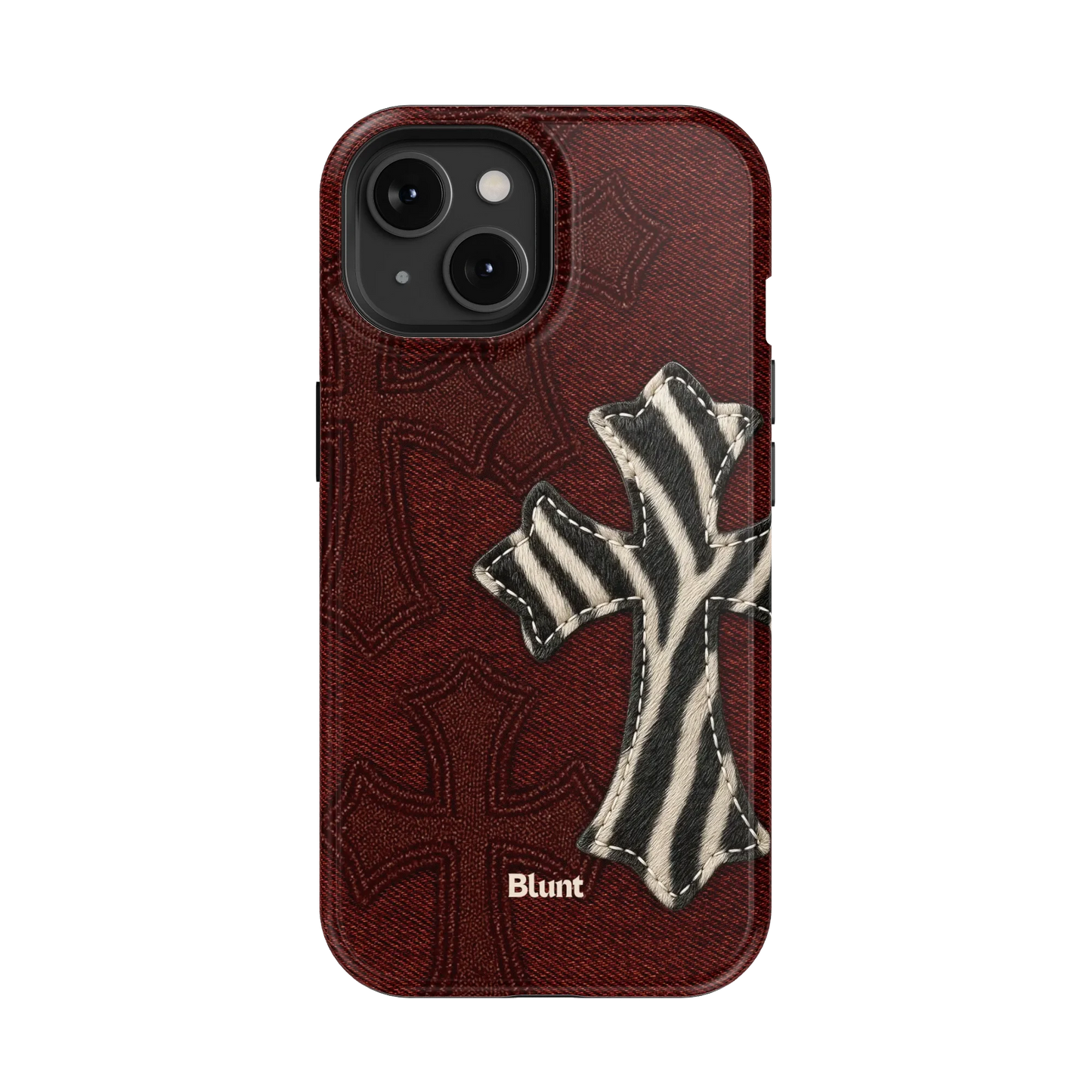 Zebrascale Cross iPhone Case