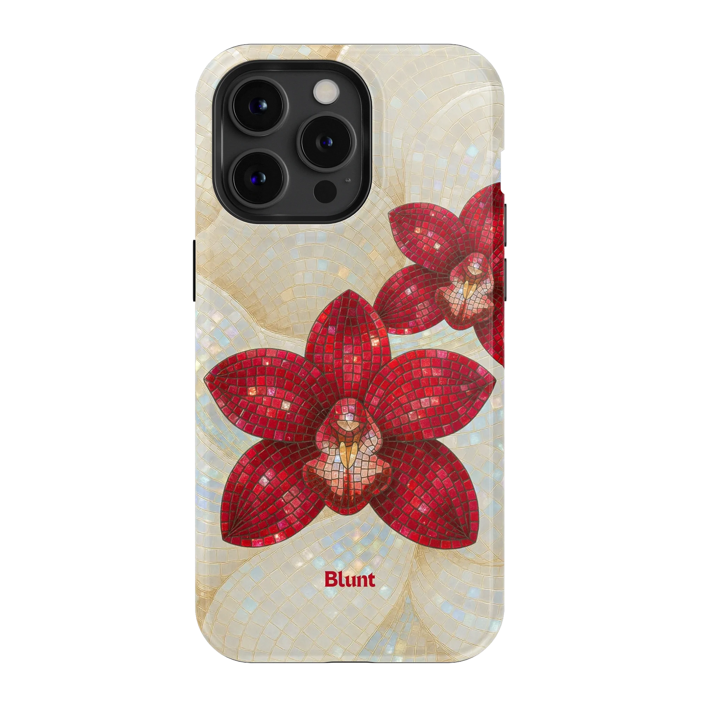 Crimson Orchid iPhone Case