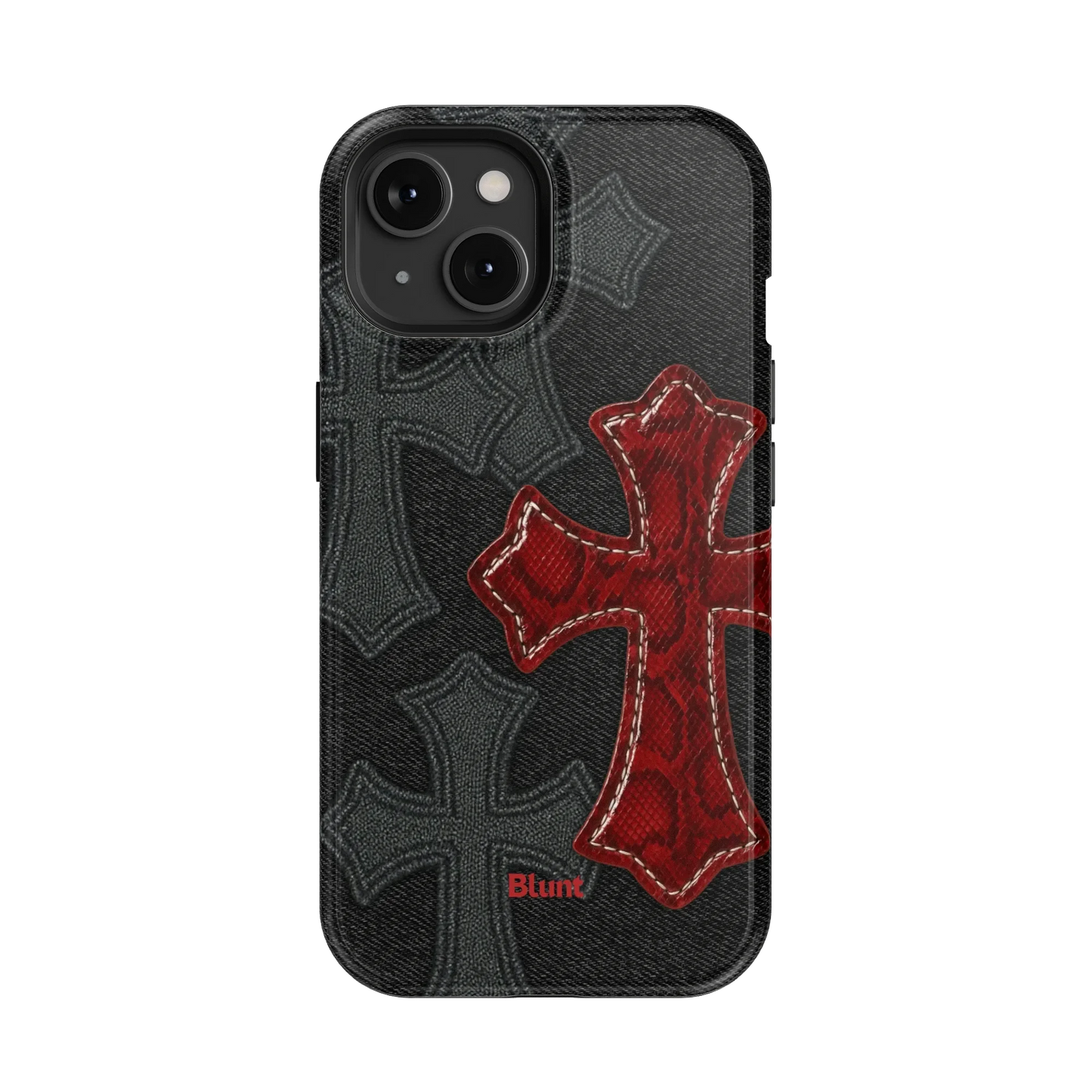 Crimson Cross iPhone Case