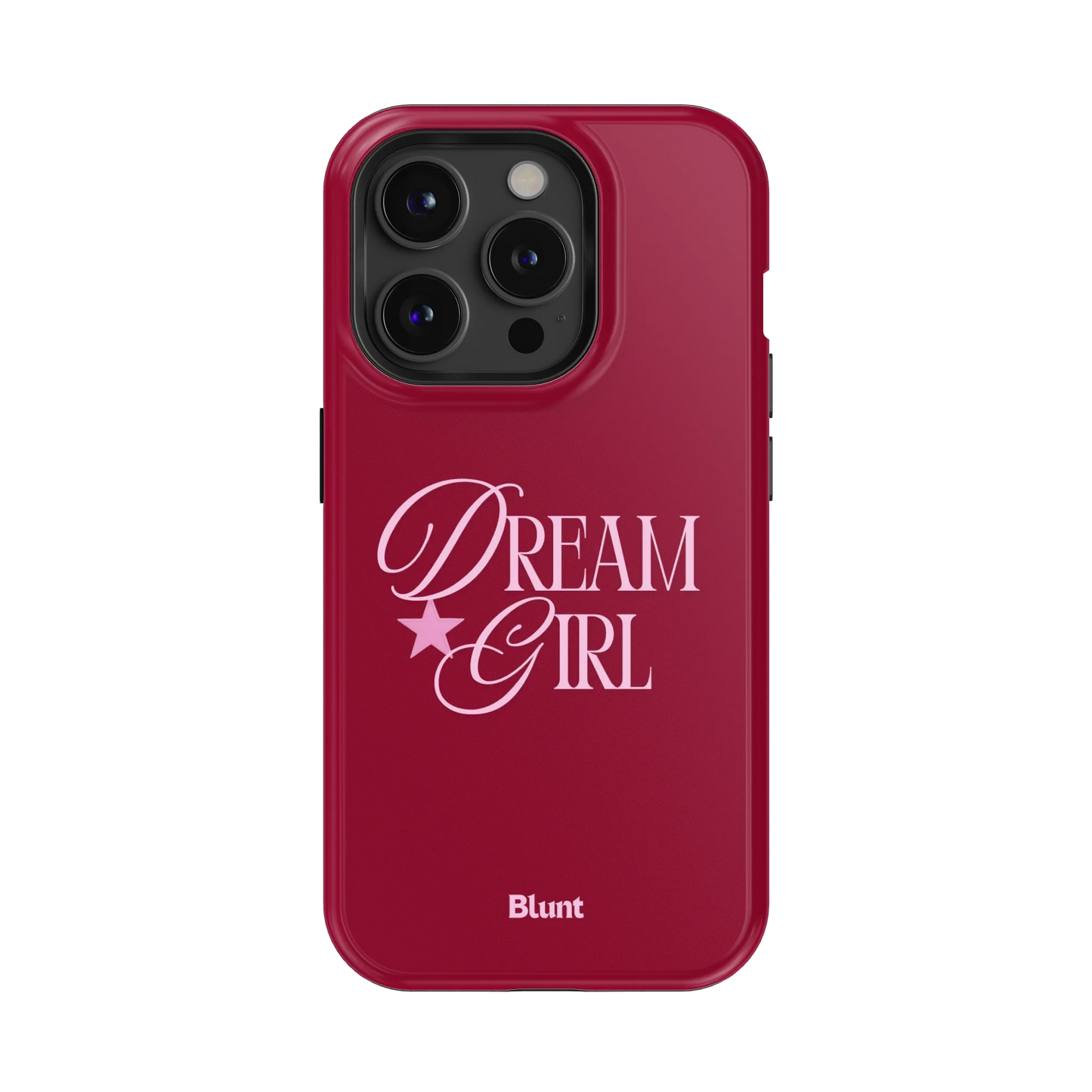 Dream Girl Maroon iPhone Case