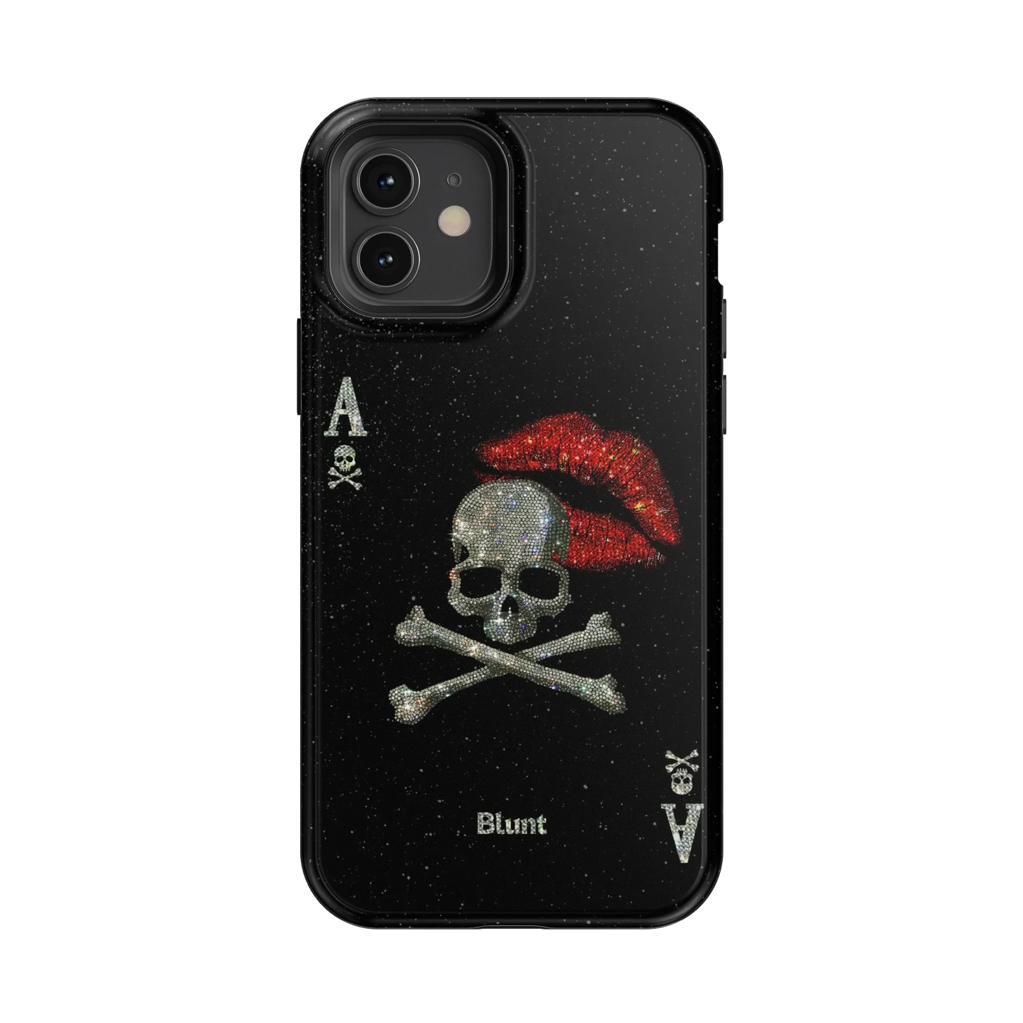Skull Kiss iPhone Case