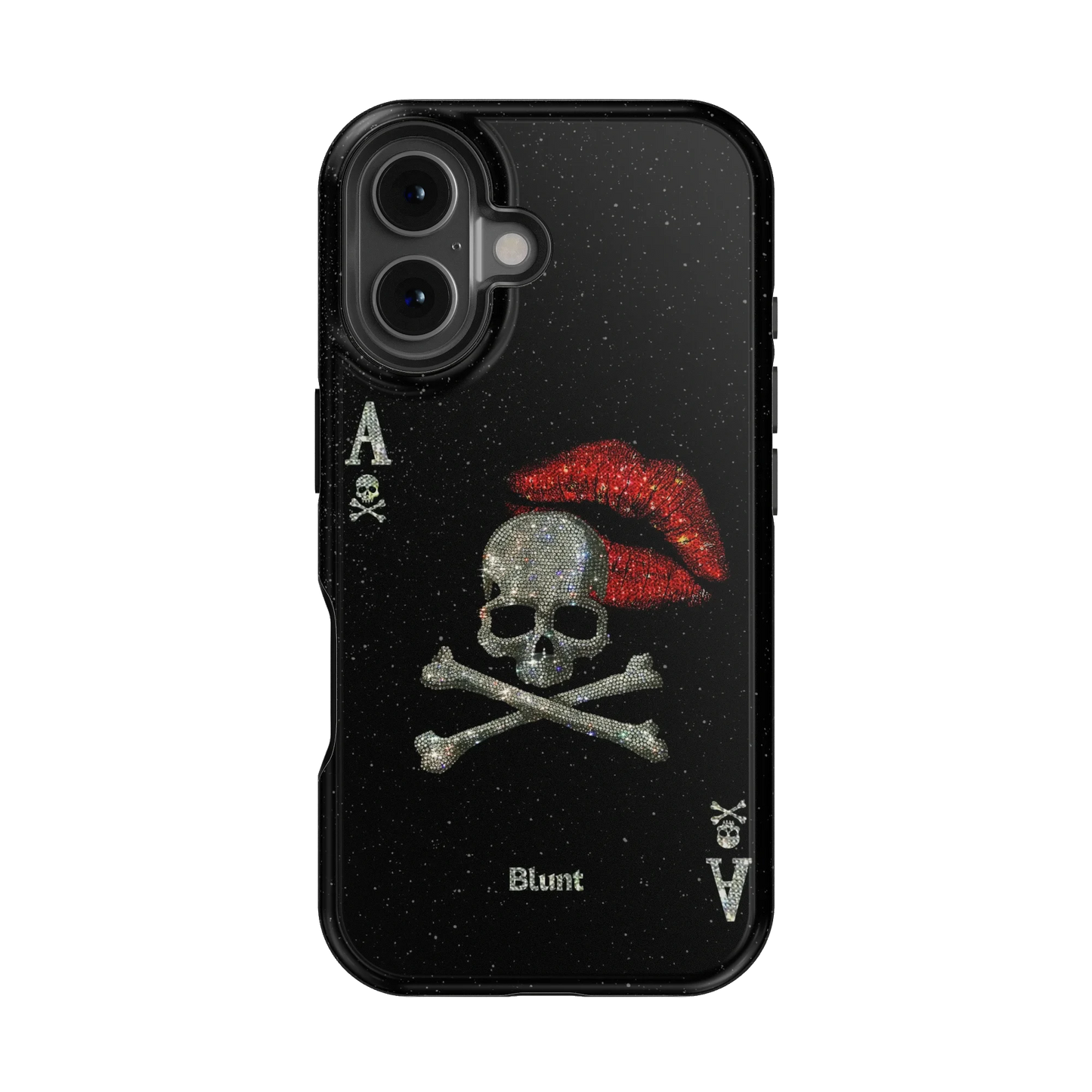 Skull Kiss iPhone Case