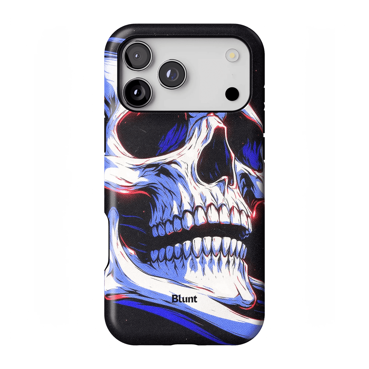 Anaglyph Skull iPhone Case - Blunt Cases