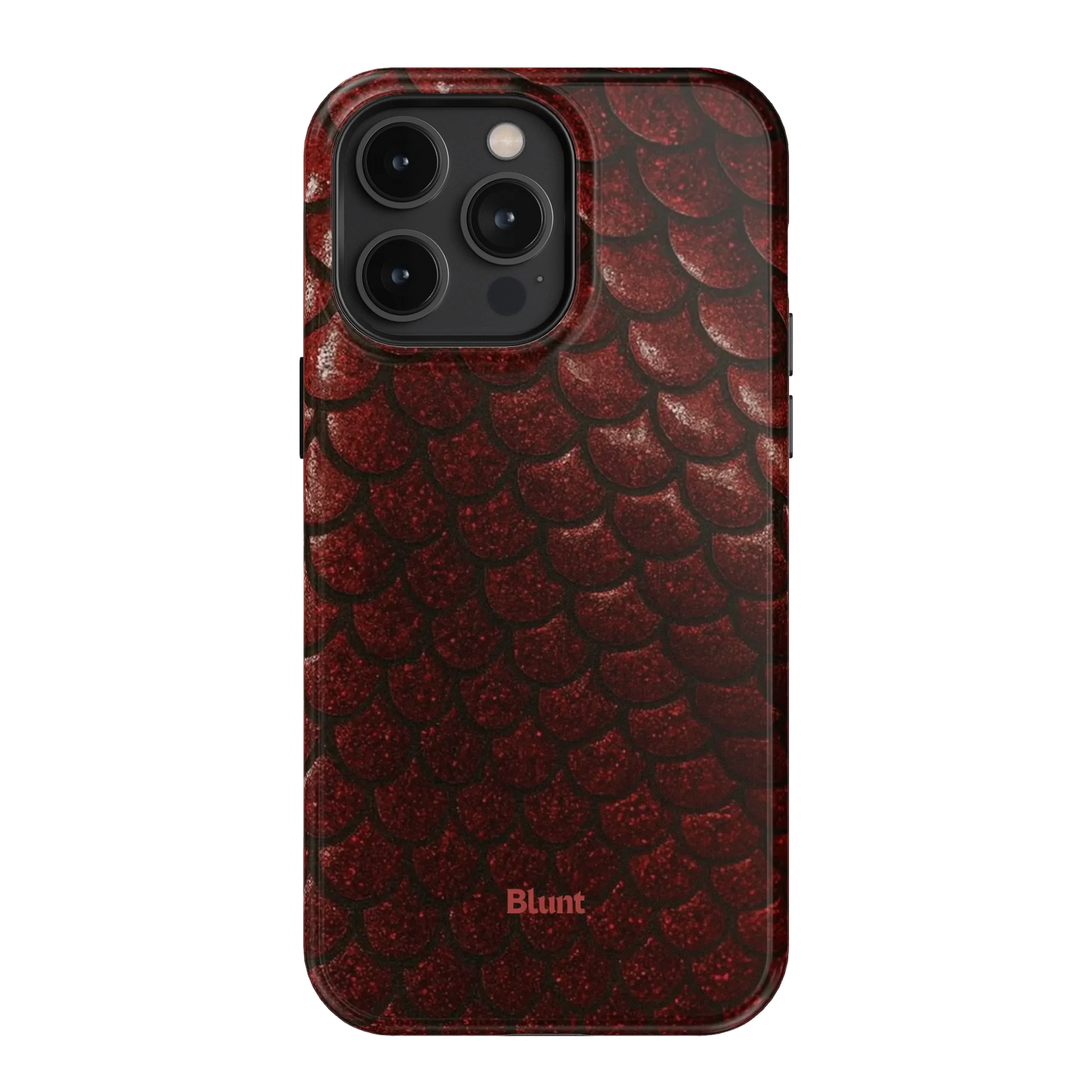 Crimson Depth iPhone Case