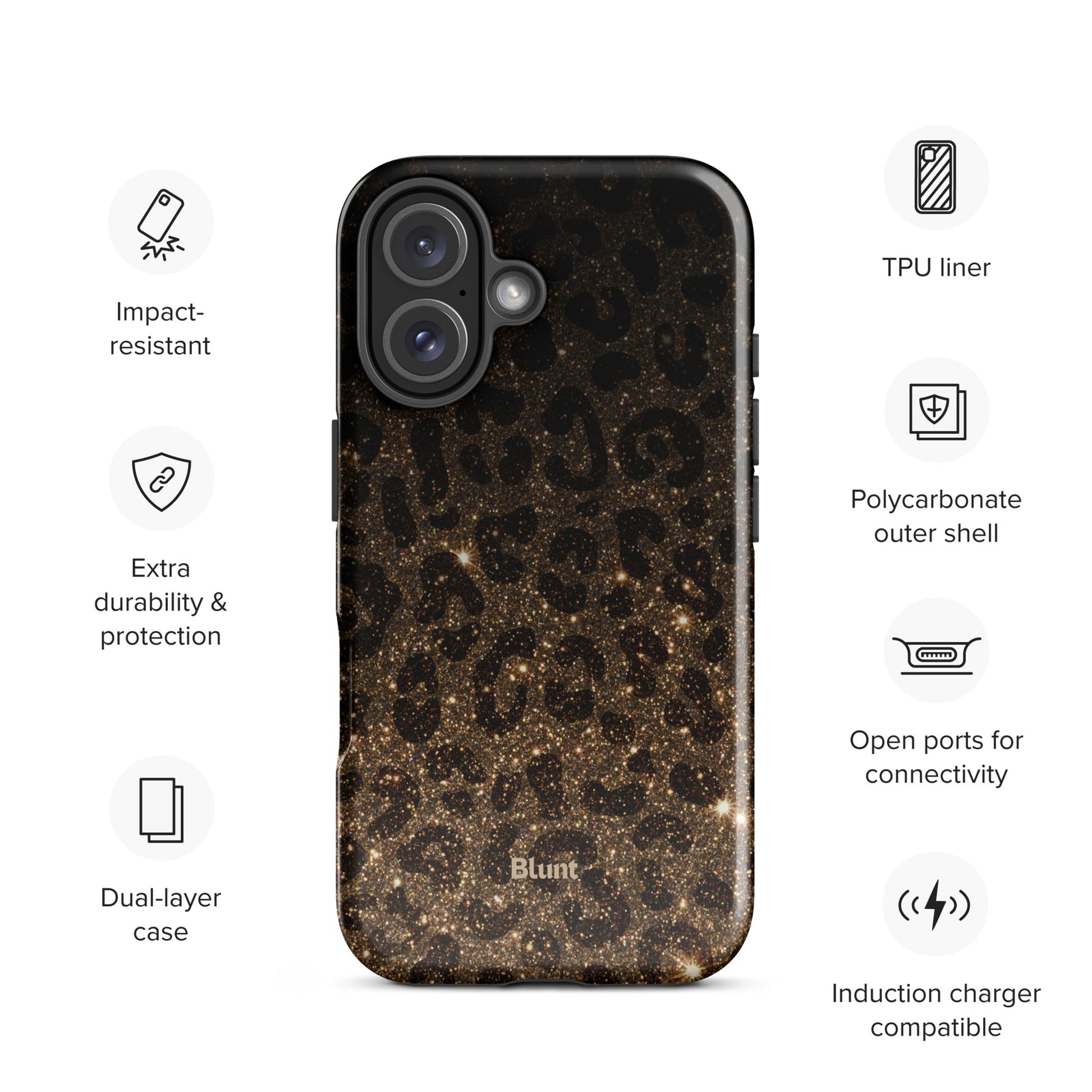 Arctic Leopard iPhone Case - Blunt Cases