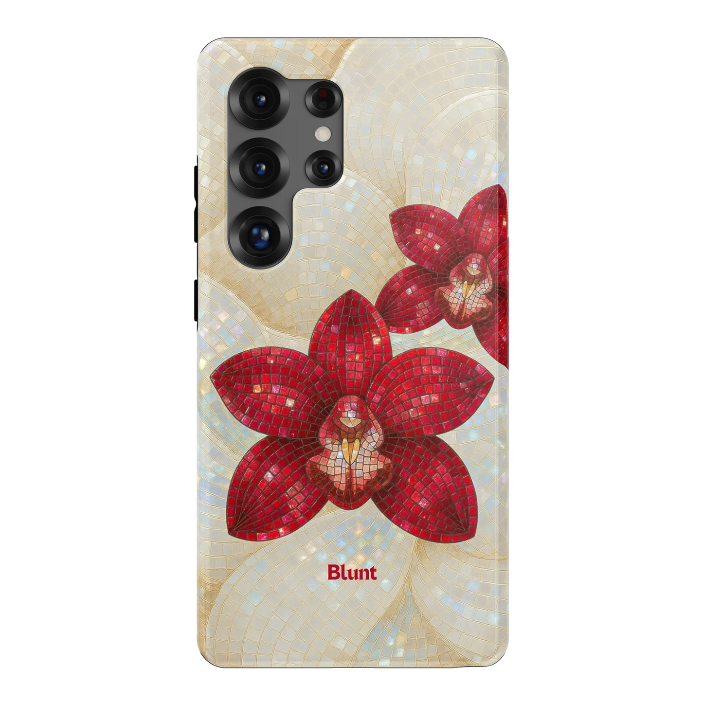 Crimson Orchid Samsung Case
