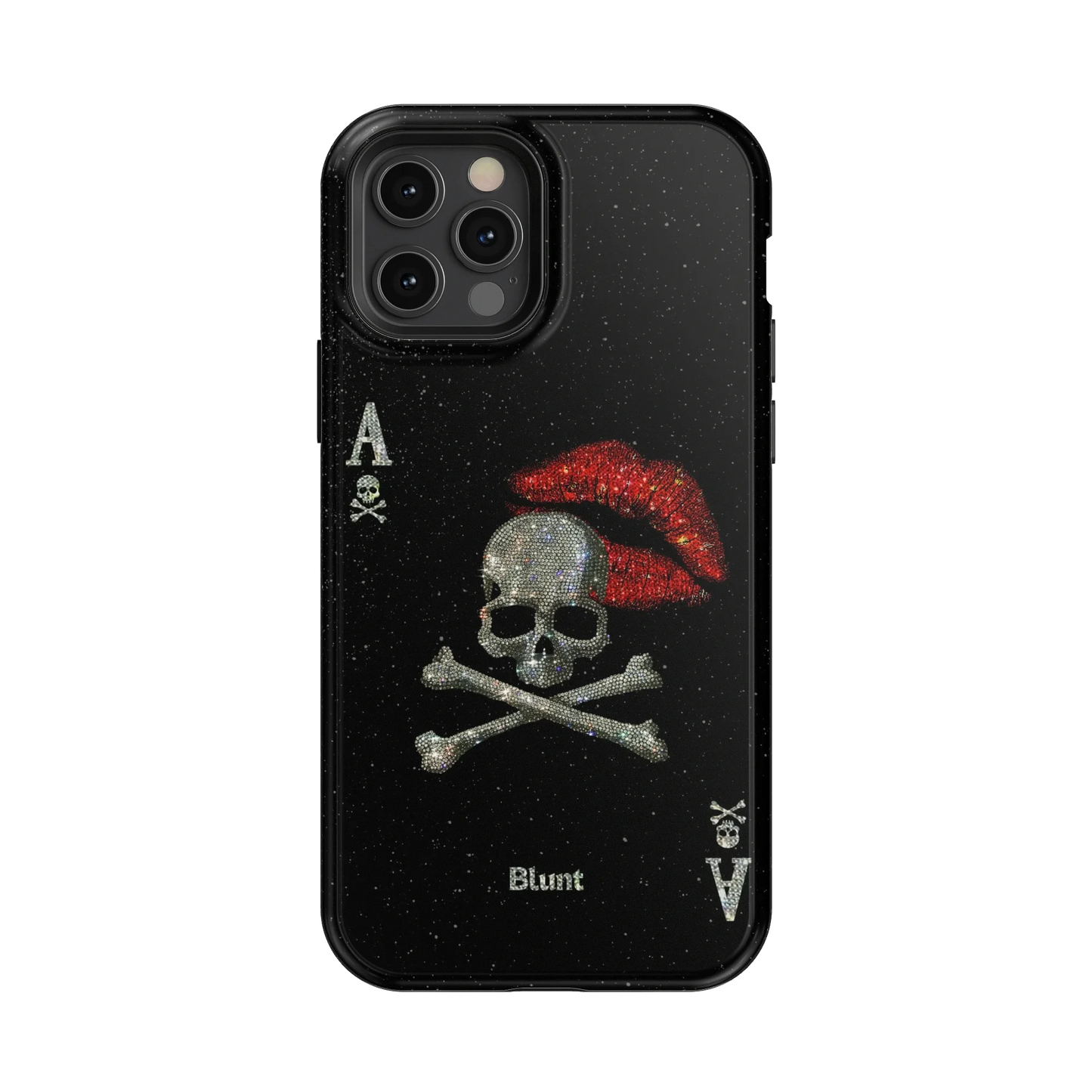 Skull Kiss iPhone Case