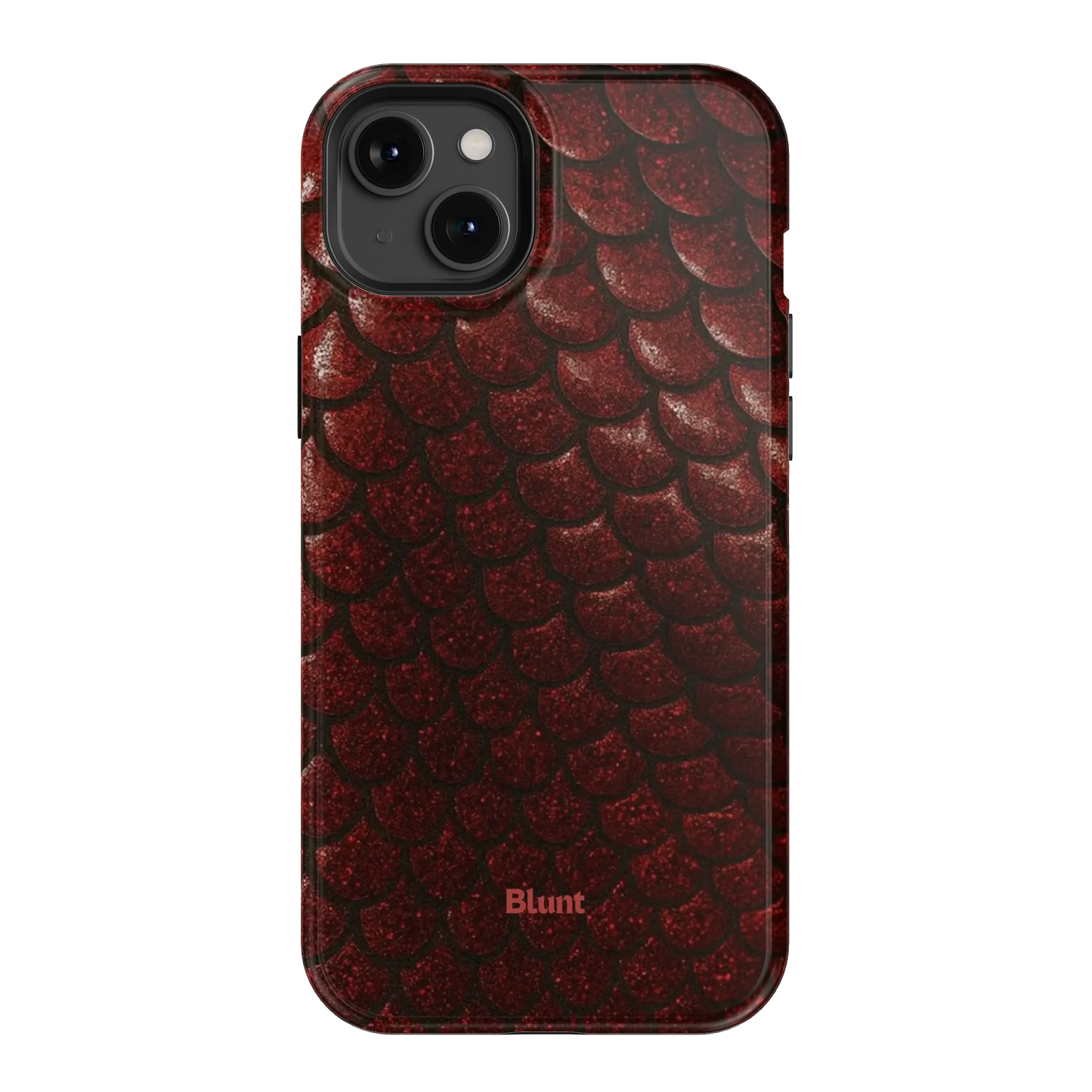 Crimson Depth iPhone Case