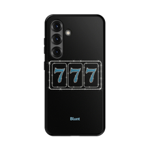 Blue Lucky 777 Samsung Case