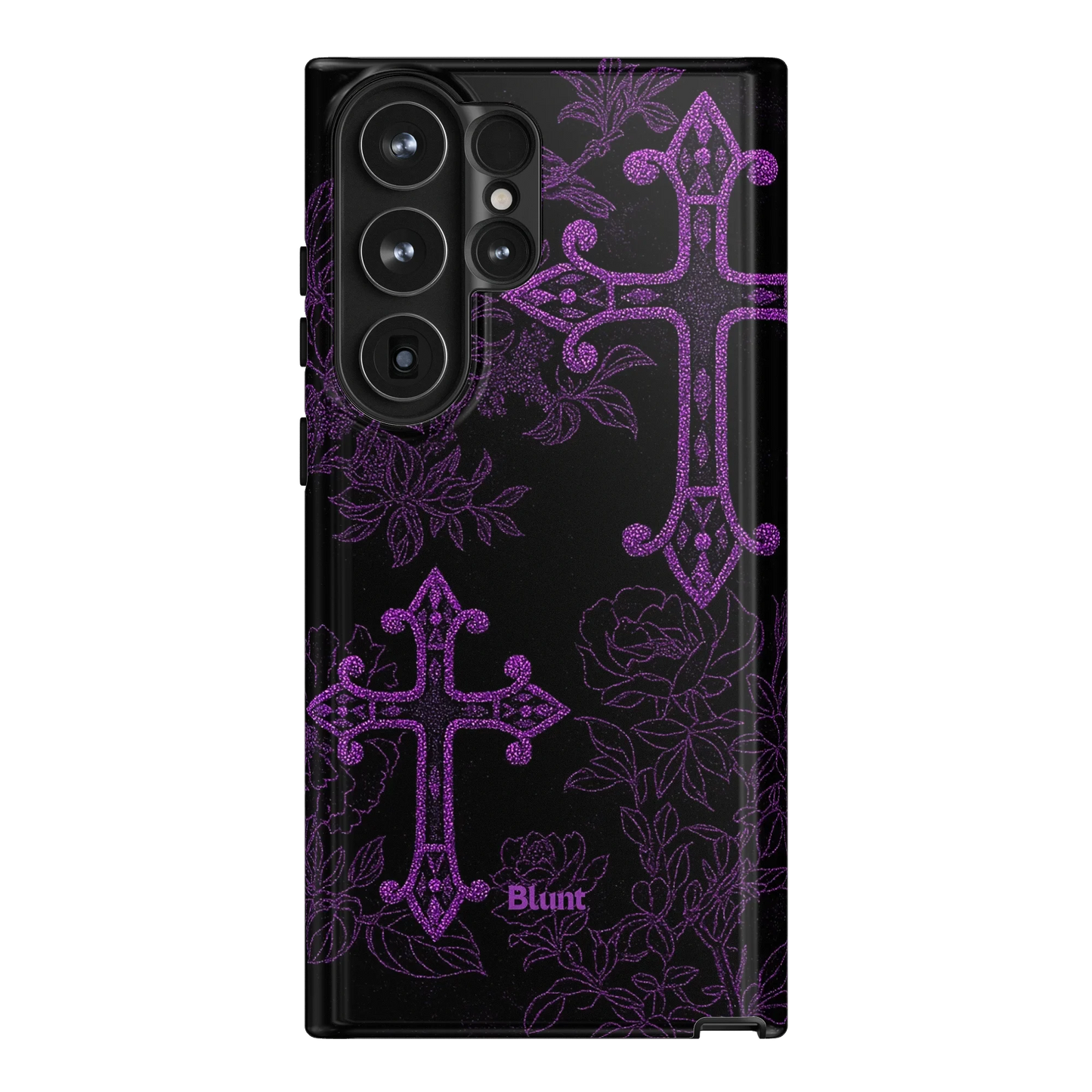 Purple Cross Samsung Case