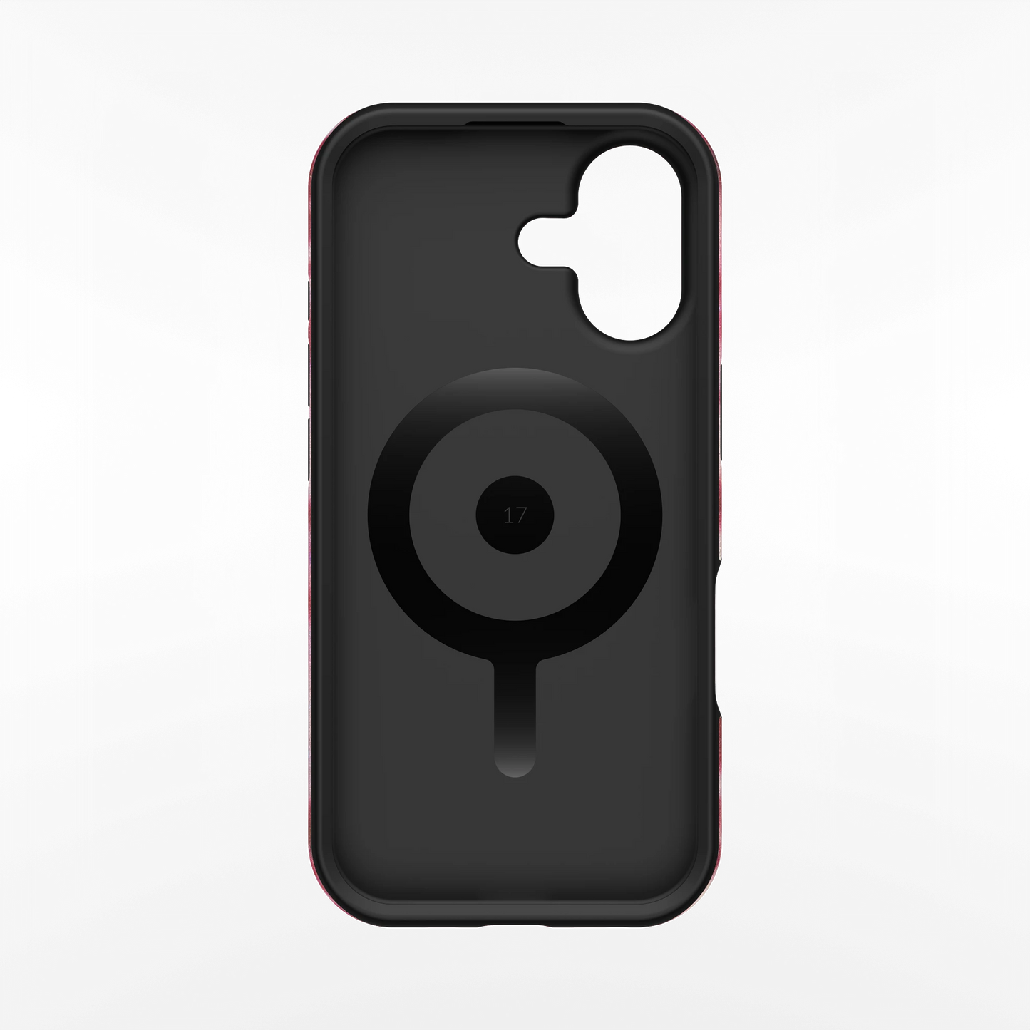 Crimson Veil iPhone Case