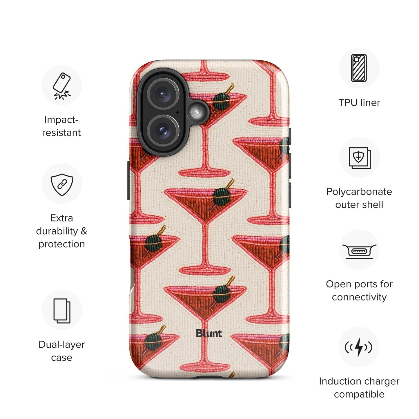 Berry Martini iPhone Case - Blunt Cases