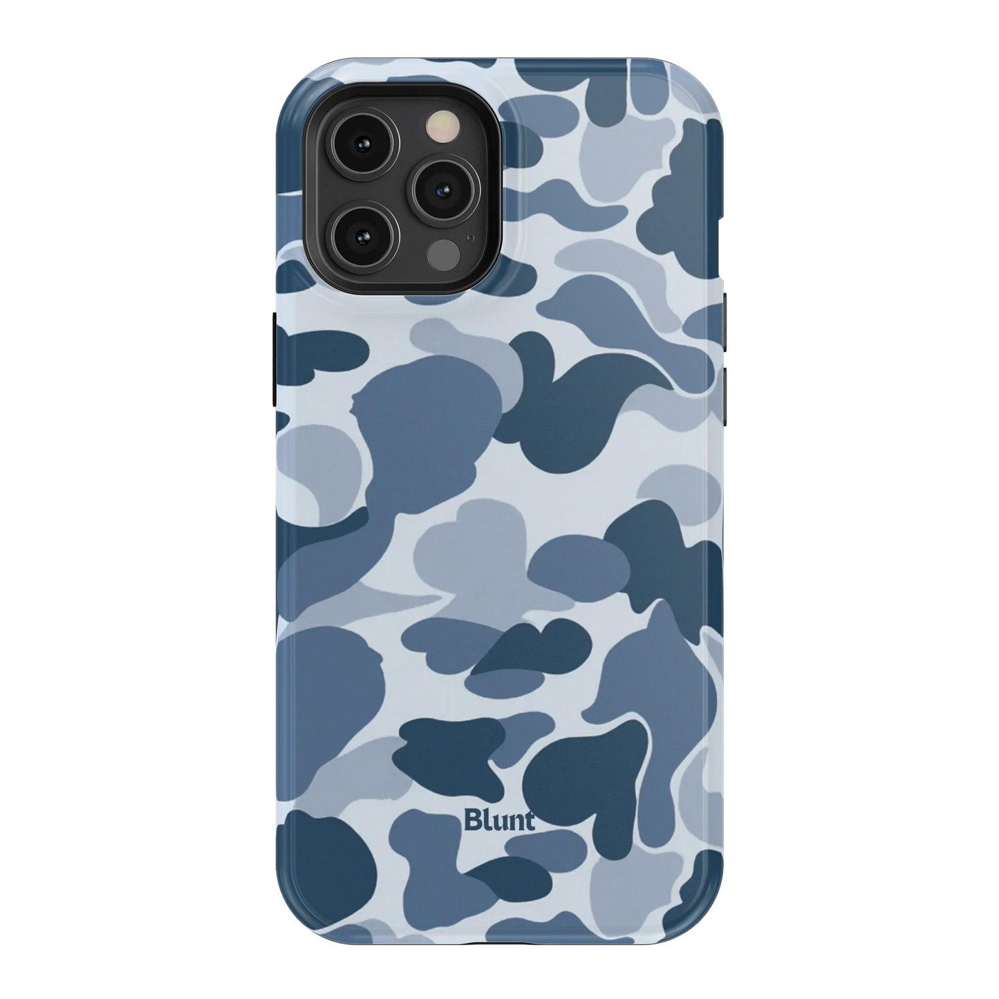 Bluish Camo iPhone Case
