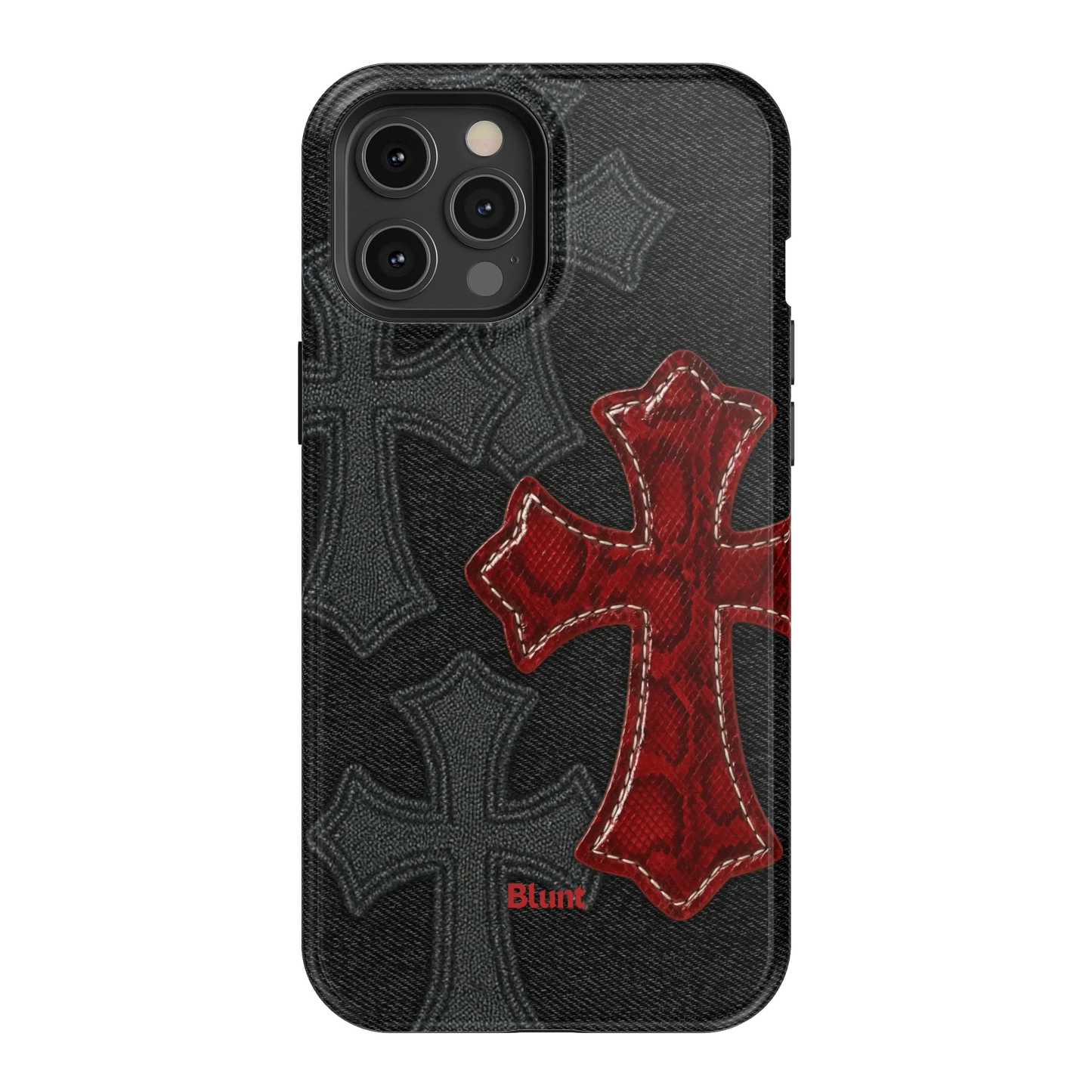 Crimson Cross iPhone Case