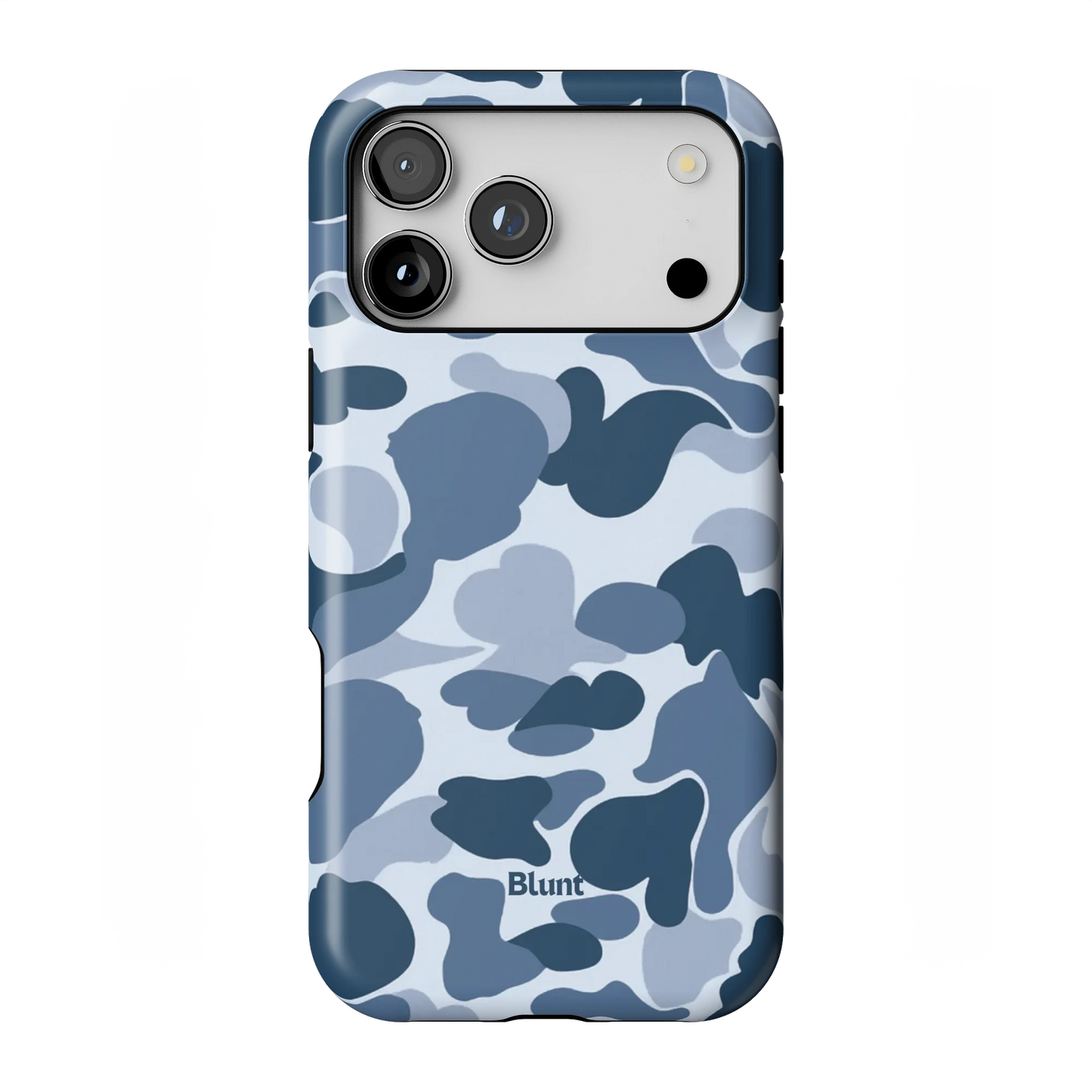Bluish Camo iPhone Case