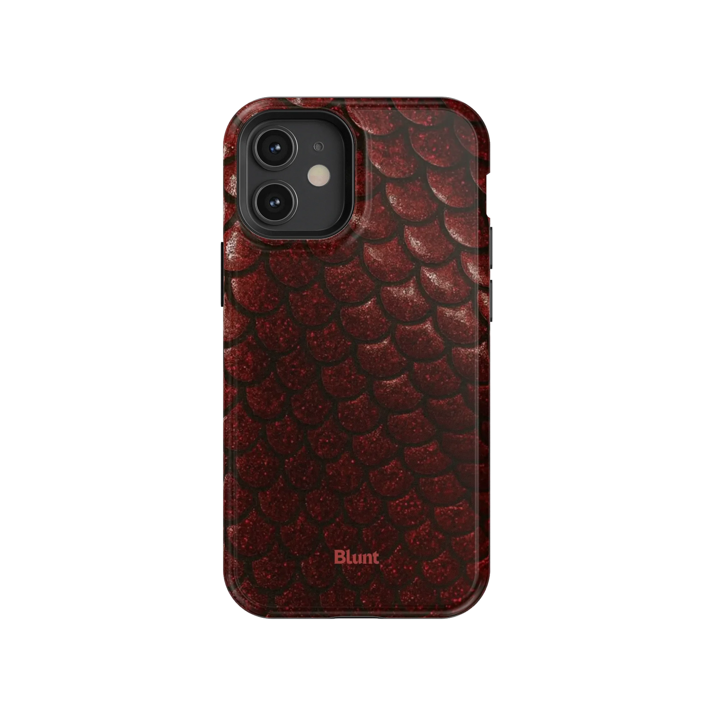 Crimson Depth iPhone Case