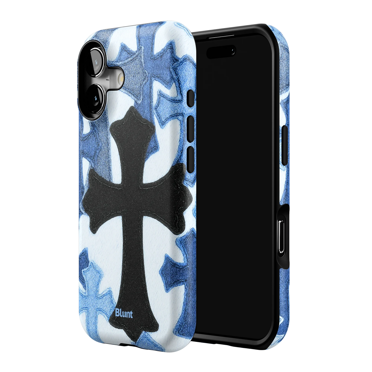 Denim Cross iPhone Case