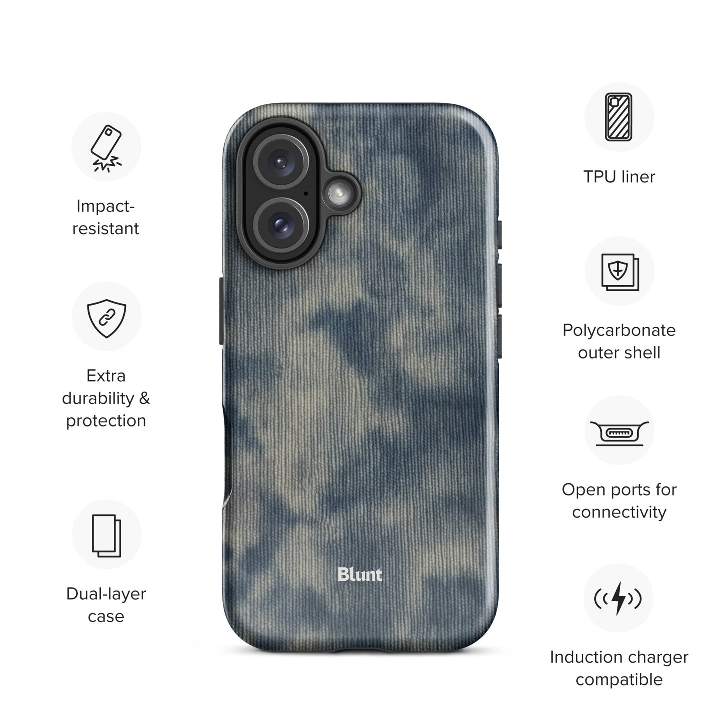 Bleach Denim iPhone Case - Blunt Cases