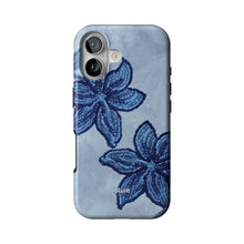 Blue Blush Orchid iPhone Case