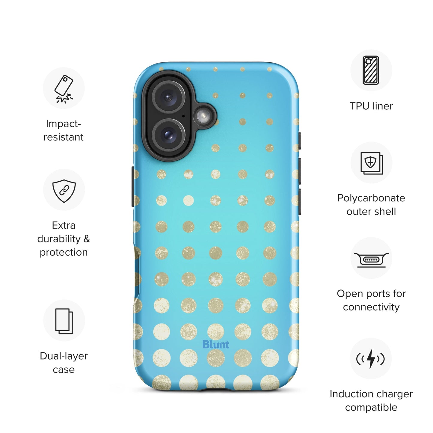 Blue Boba iPhone Case - Blunt Cases