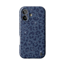 Blue Cheetah Print Statement iPhone Case