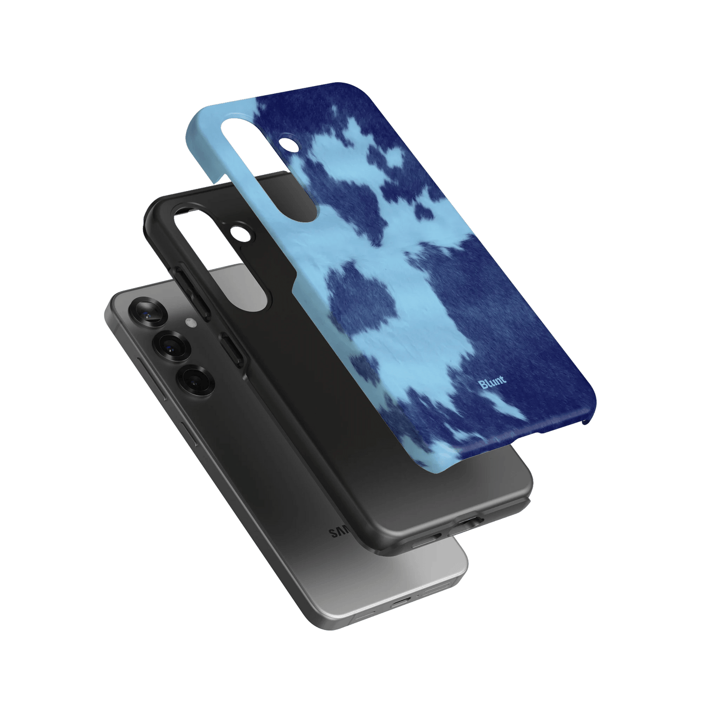 Blue Crow Print Samsung Case - Blunt Cases