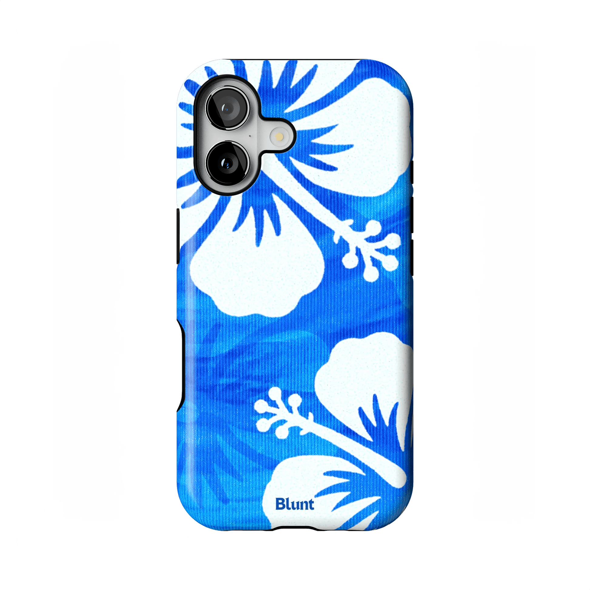 Blue Hibiscus iPhone Case - Blunt Cases