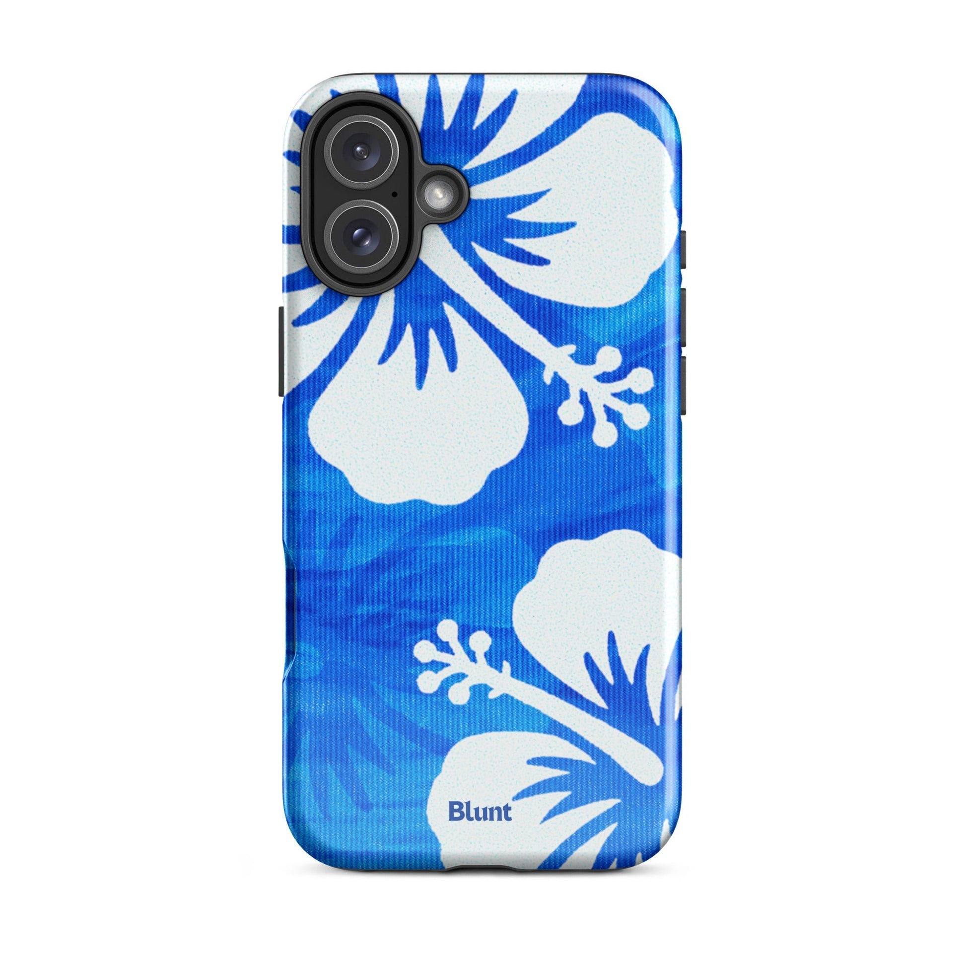 Blue Hibiscus iPhone Case - Blunt Cases