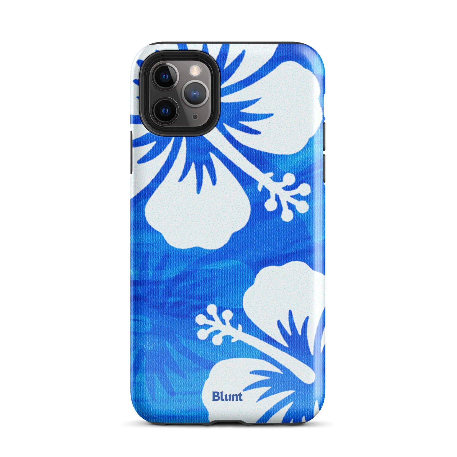 Blue Hibiscus iPhone Case - Blunt Cases