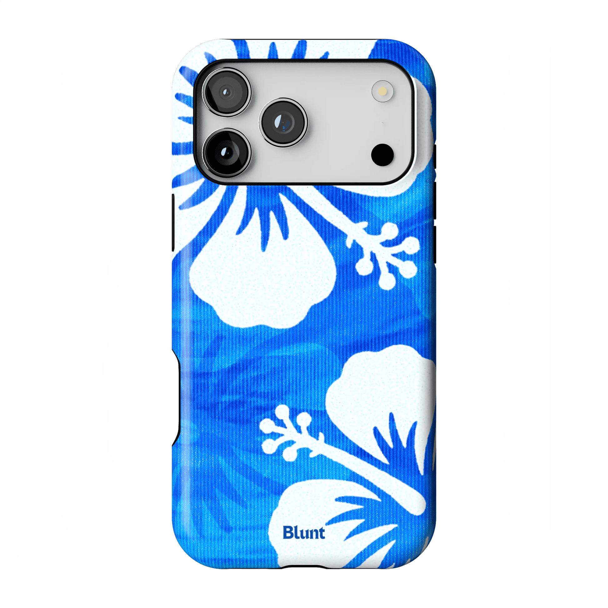 Blue Hibiscus iPhone Case - Blunt Cases