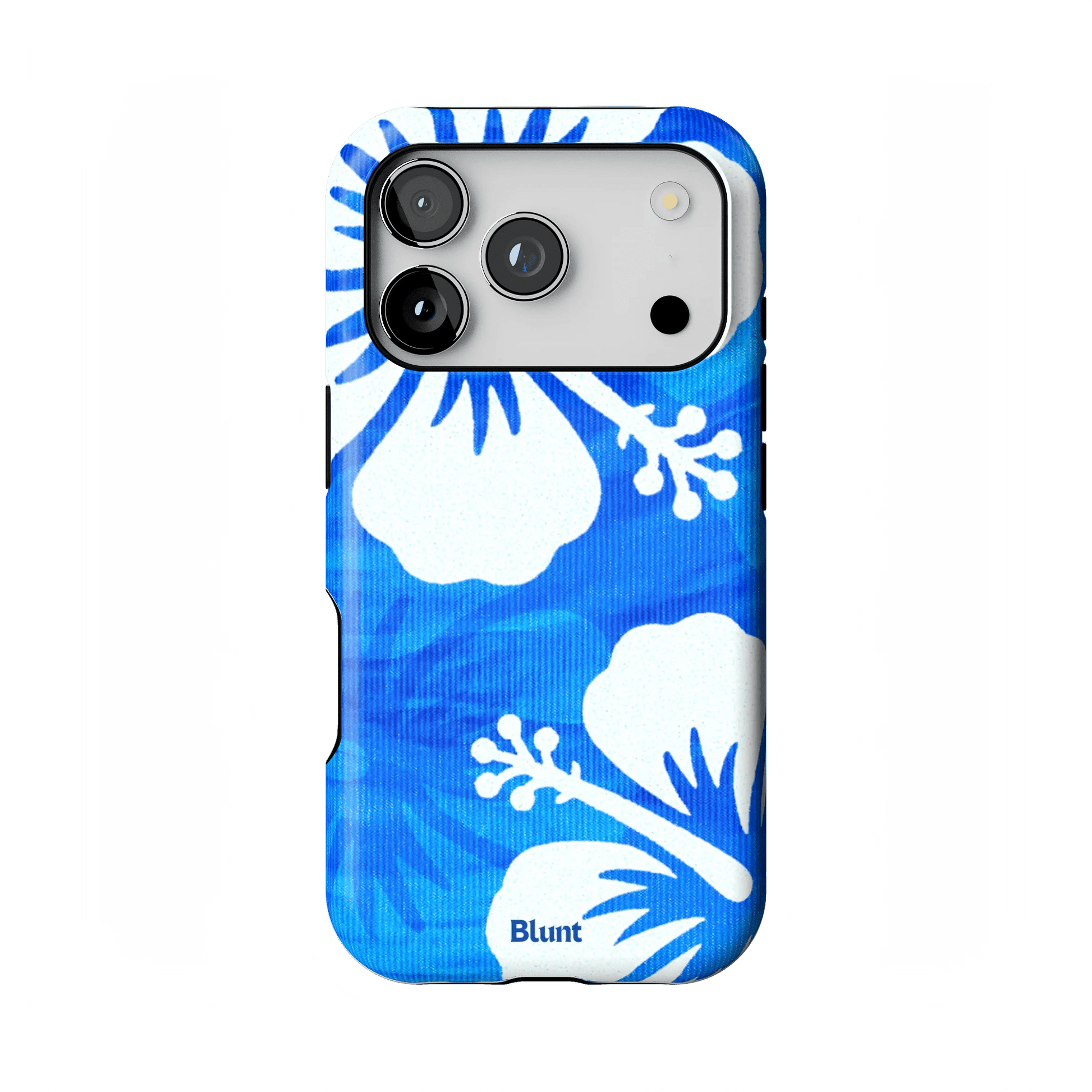 Blue Hibiscus iPhone Case - Blunt Cases