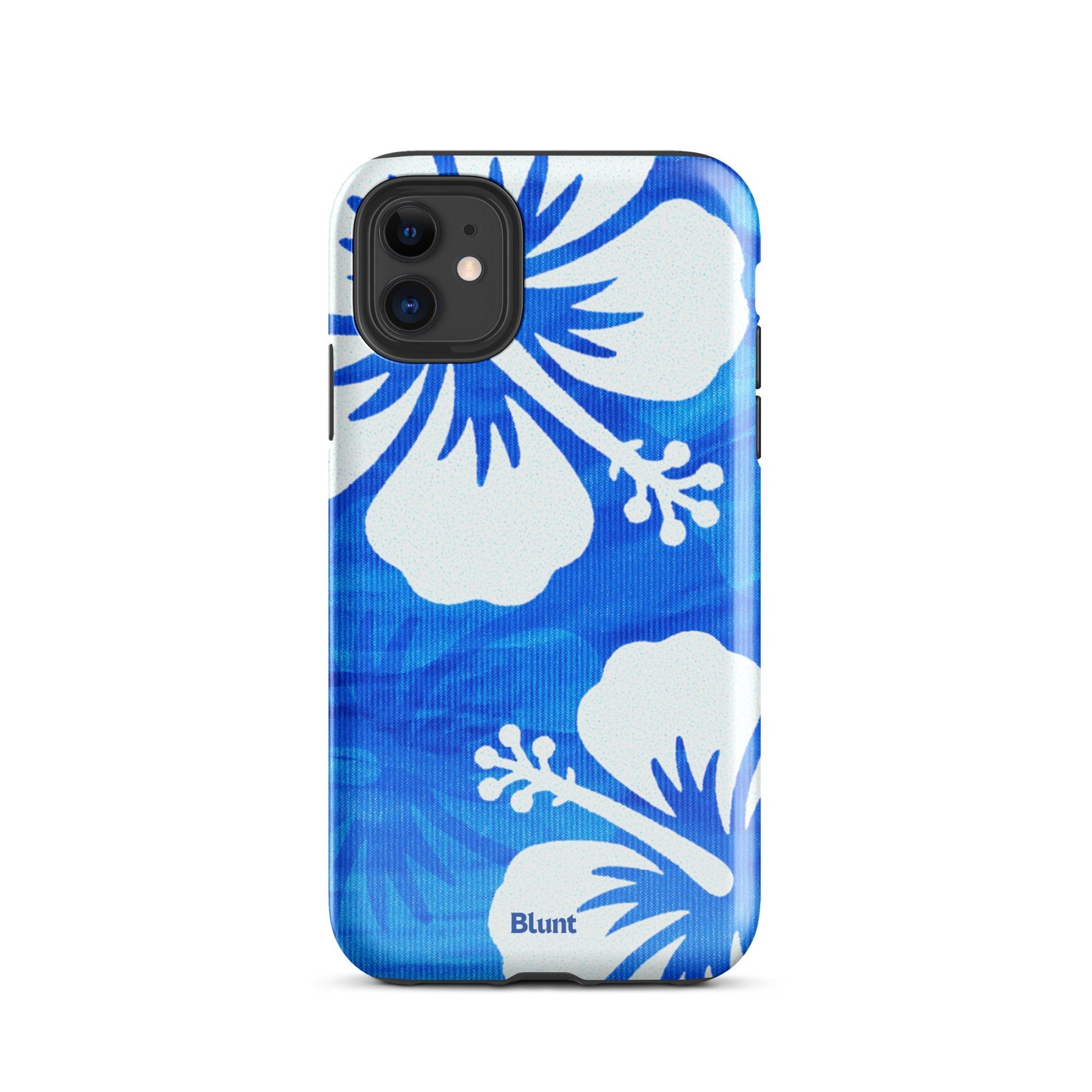 Blue Hibiscus iPhone Case - Blunt Cases