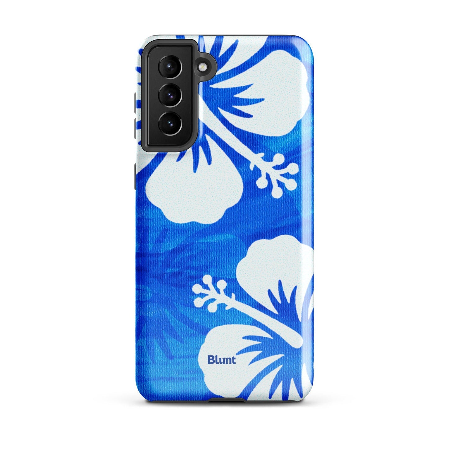 Blue Hibiscus Samsung Case - Blunt Cases