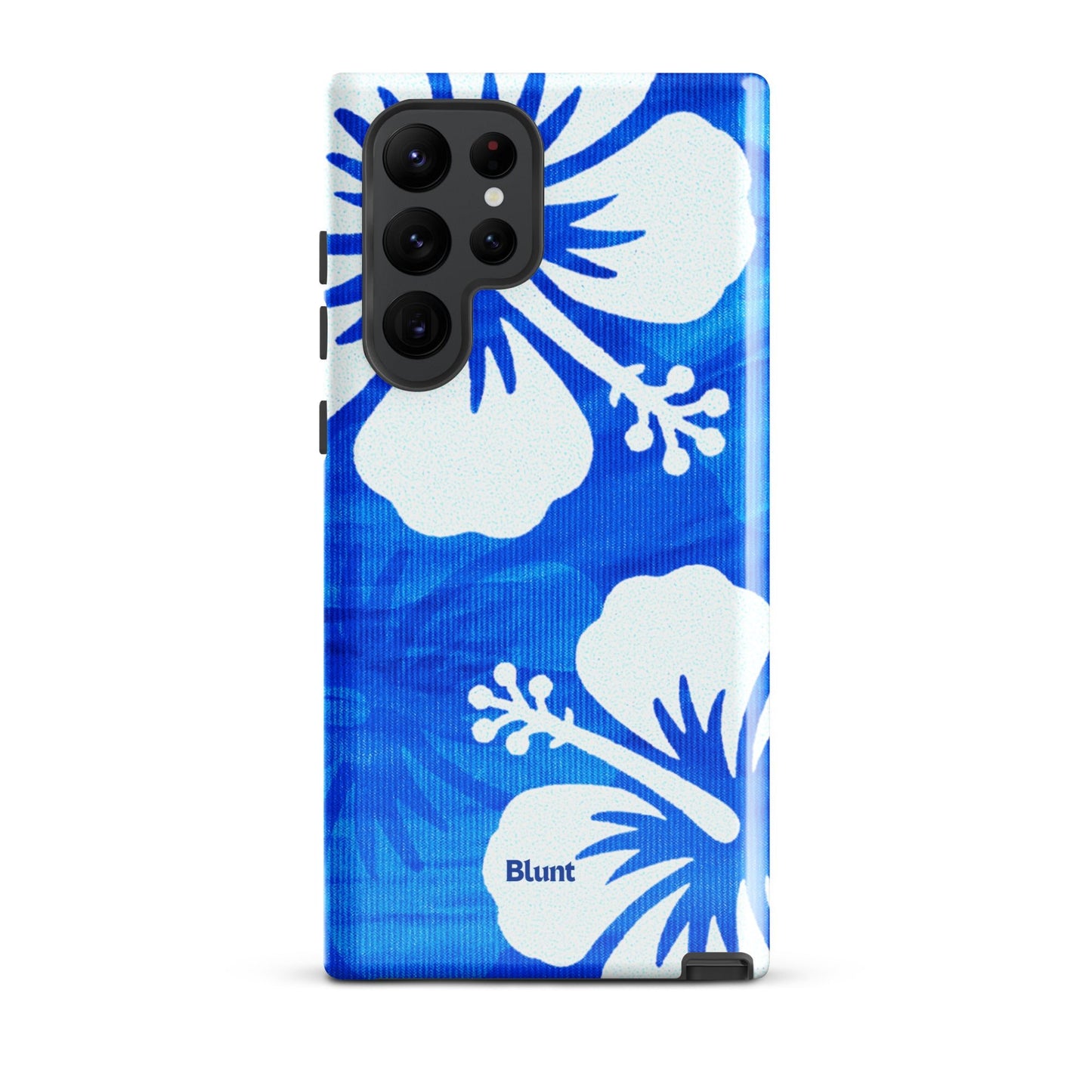 Blue Hibiscus Samsung Case - Blunt Cases