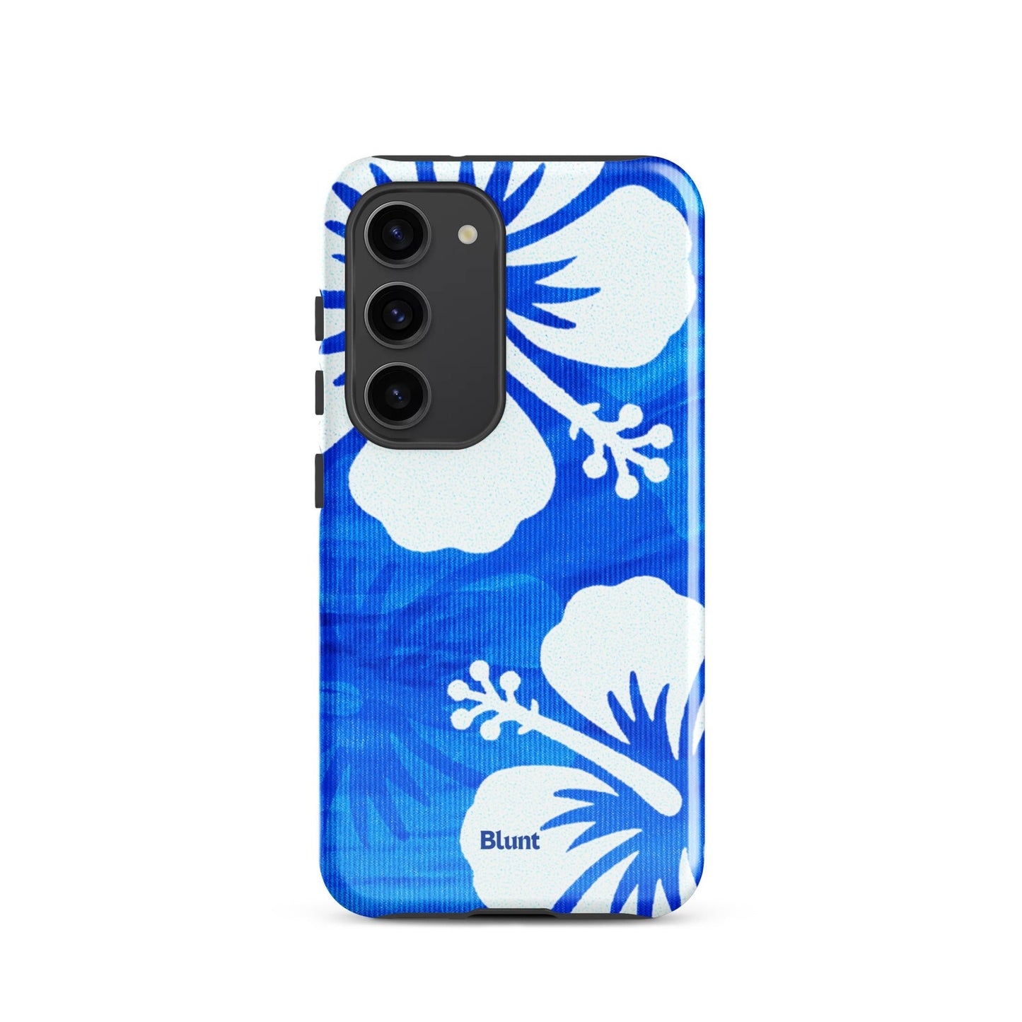 Blue Hibiscus Samsung Case - Blunt Cases