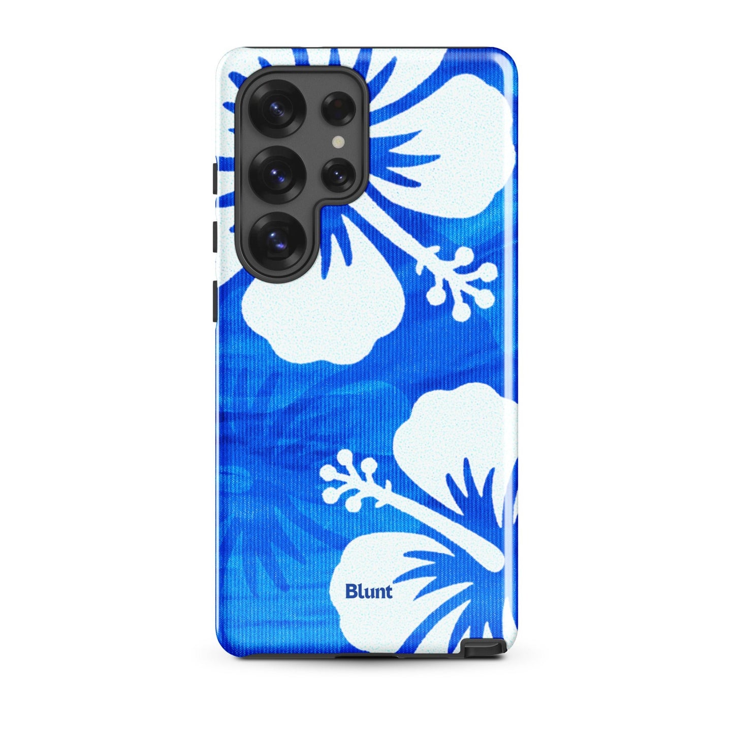 Blue Hibiscus Samsung Case - Blunt Cases