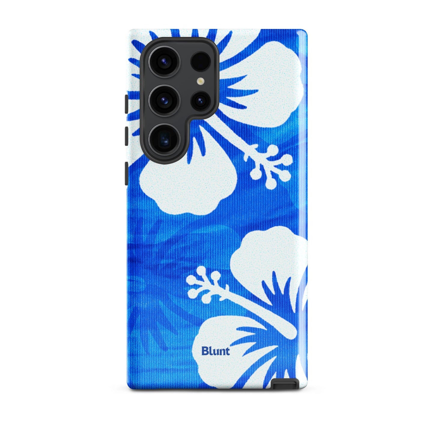 Blue Hibiscus Samsung Case - Blunt Cases