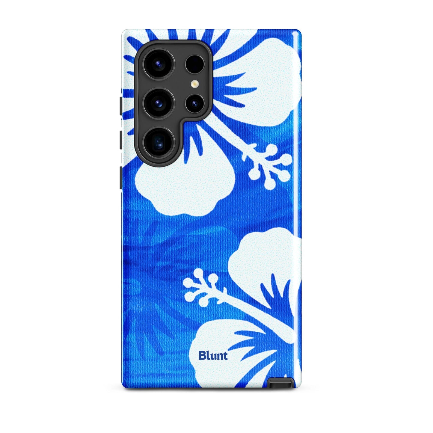 Blue Hibiscus Samsung Case - Blunt Cases