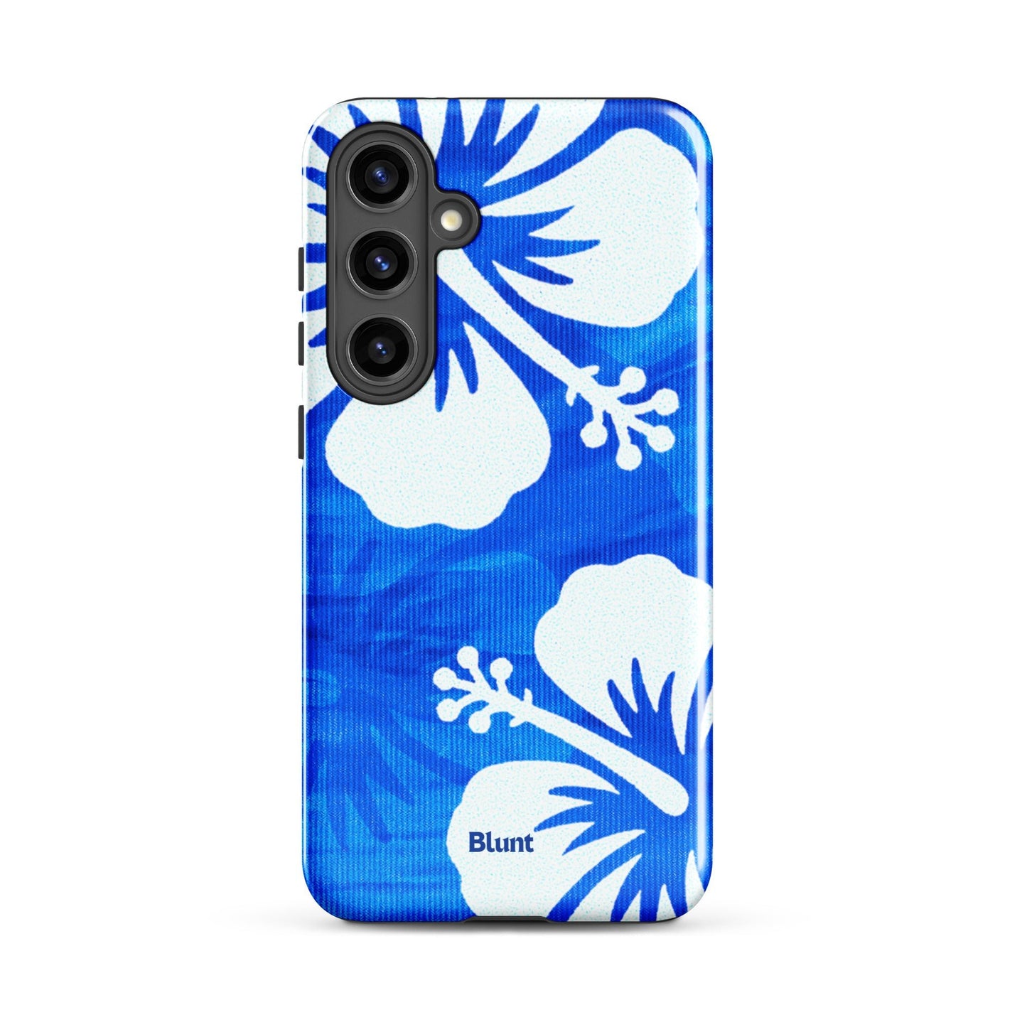 Blue Hibiscus Samsung Case - Blunt Cases