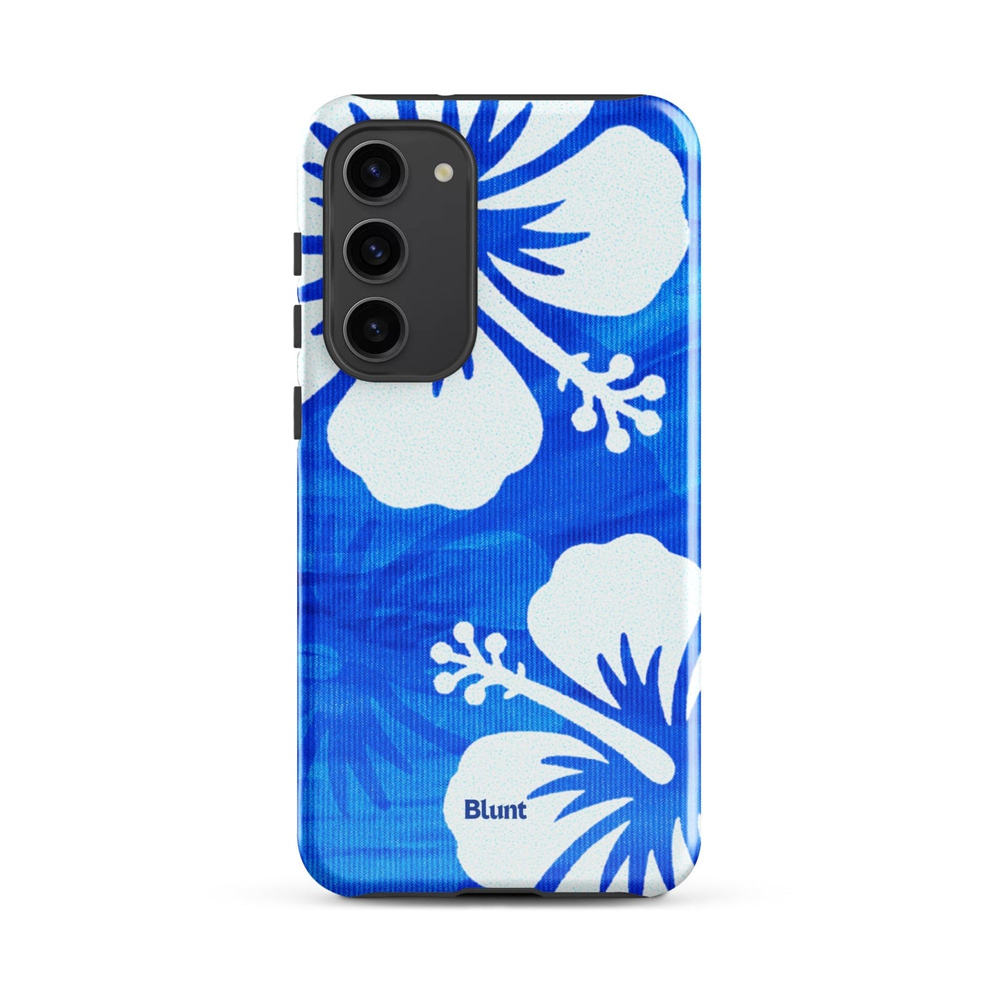 Blue Hibiscus Samsung Case - Blunt Cases