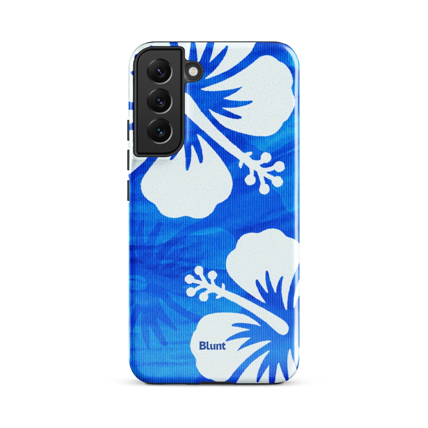 Blue Hibiscus Samsung Case - Blunt Cases