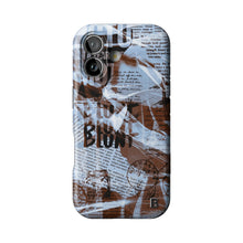Blue Love Letter Statement iPhone Case