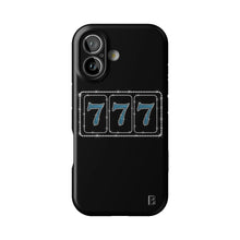 Blue Lucky 777 Statement iPhone Case