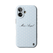 Blue Miss Angel Statement iPhone Case
