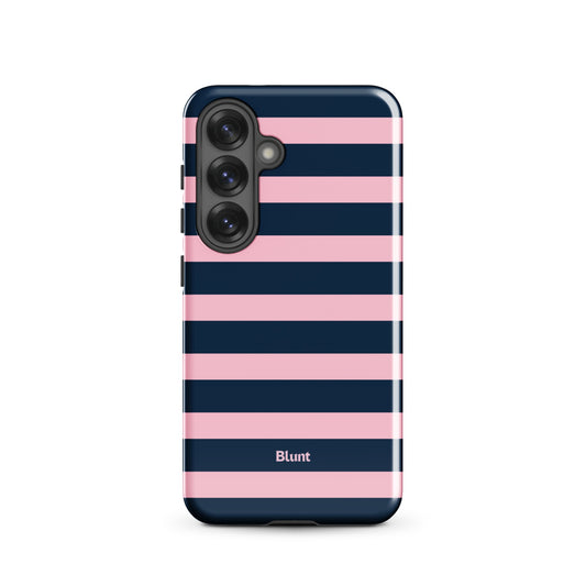 Blueberry Blush Stripe Samsung Case - Blunt Cases