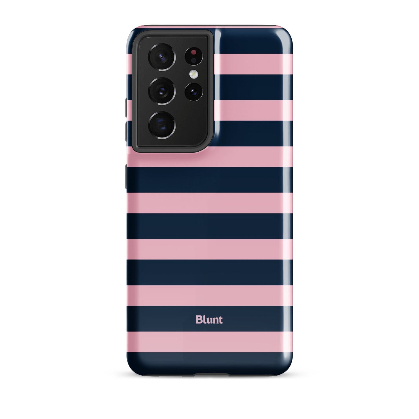 Blueberry Blush Stripe Samsung Case - Blunt Cases