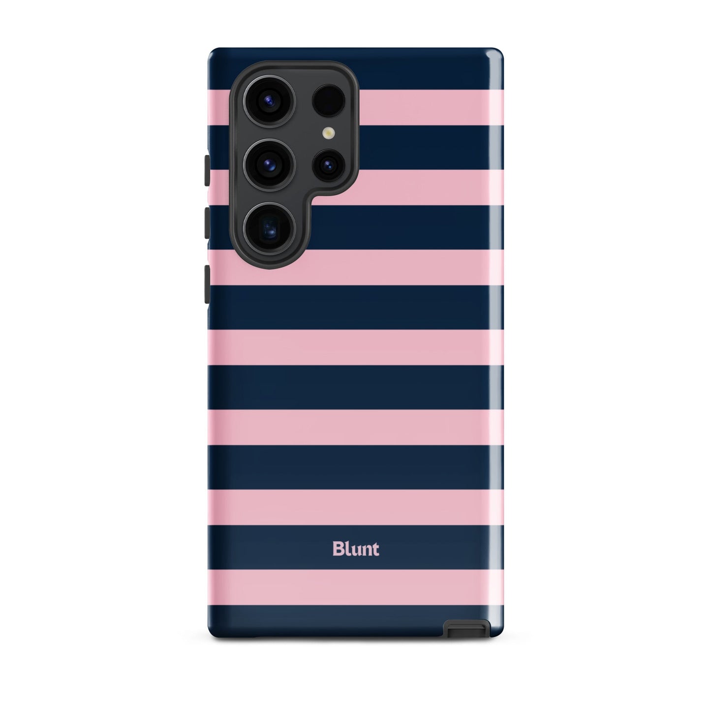 Blueberry Blush Stripe Samsung Case - Blunt Cases