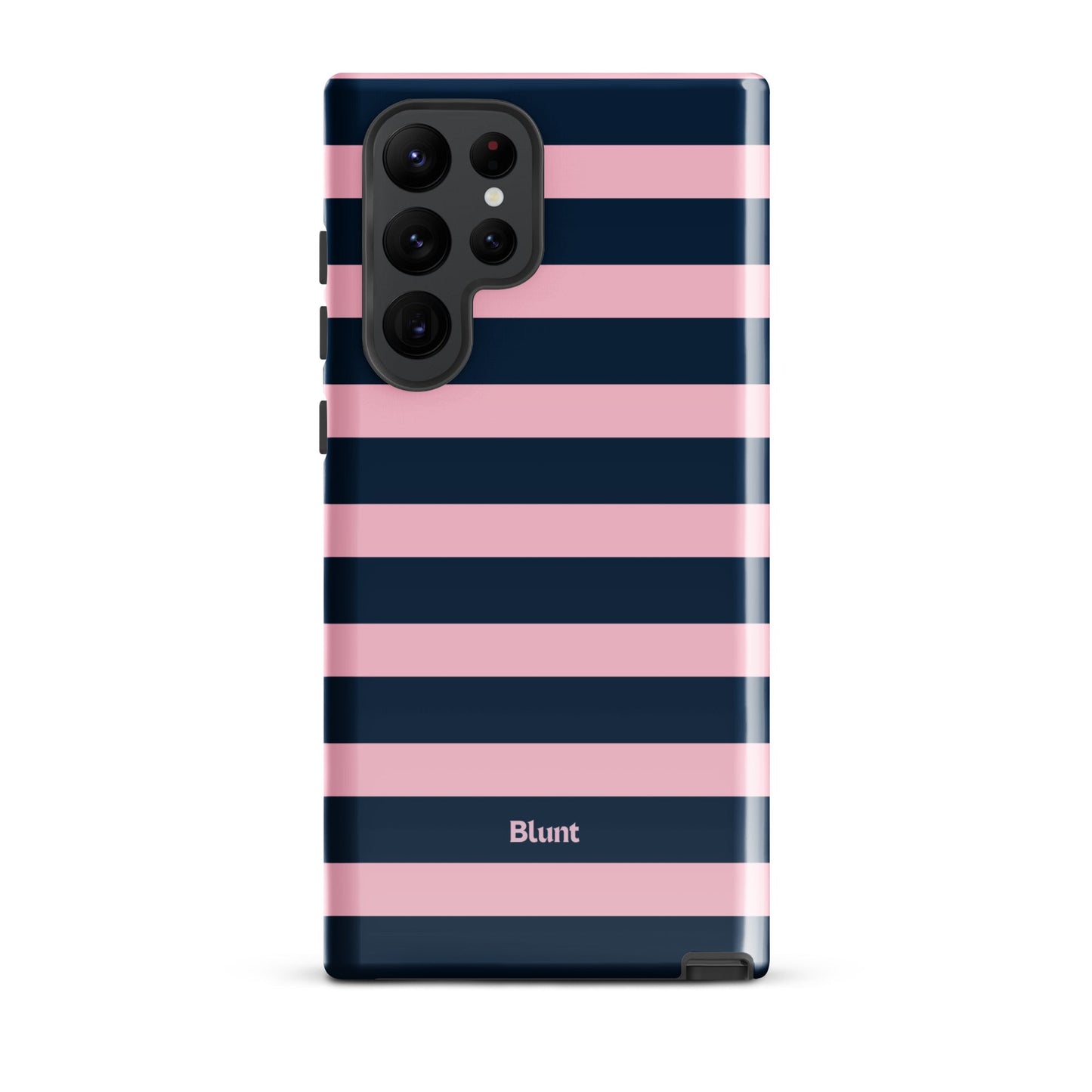 Blueberry Blush Stripe Samsung Case - Blunt Cases